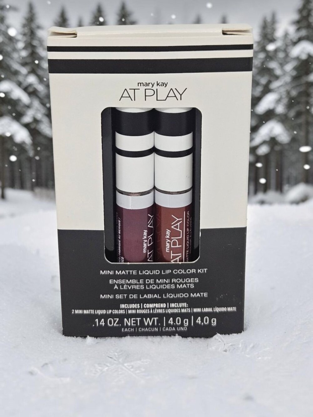 Berry Strong & Red Alert At Play Mini Matte Liquid Lip Color Kit